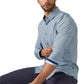 Meknes Long Sleeve Shirt (Light Blue)