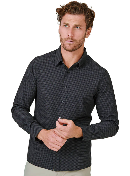 Bentley Long Sleeve Shirt (Black)