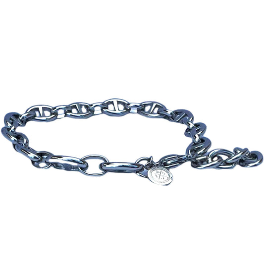 Mariner Link Chain Bracelet (Silver)